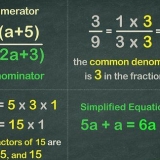 Förenkla matematiska bråk