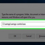 Starta xampp när windows startar