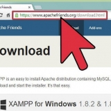 Installera xampp för windows