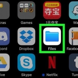 Öppna zip-filer på en iphone