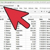 Sök i ett kalkylblad i google drive