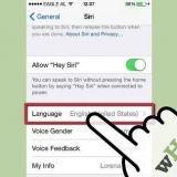 Få siri att kalla dig vid namn