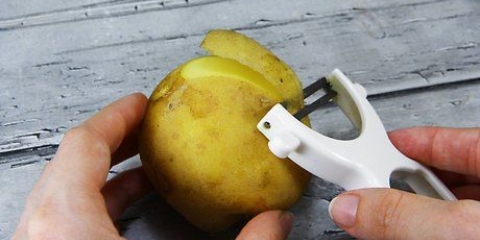 Hacka potatis