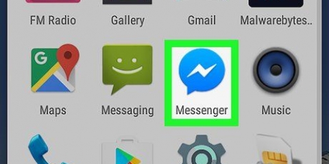 Spara bilder till facebook messenger för android