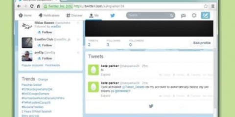 Ta bort alla dina tweets