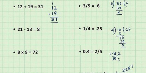 Lära sig algebra