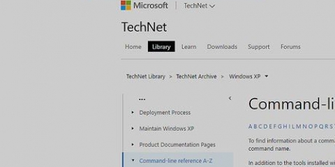 Hitta alla kommandon för cmd i windows