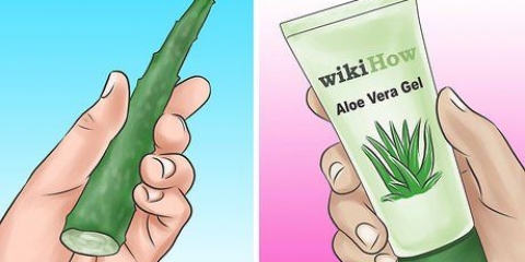 Använder aloe vera för akne