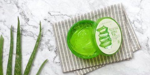 Hur man gör aloe vera schampo