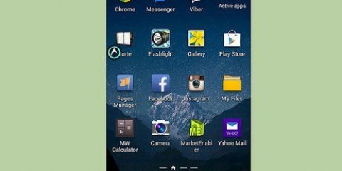 Stänga appar på en samsung galaxy