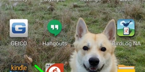 Ta bort appar på en android-enhet