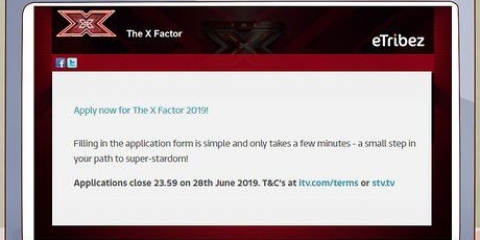 Audition för x factor