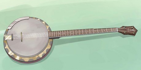 Spelar banjo