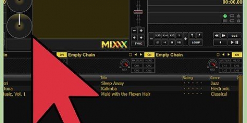 Använd beatmatching för att mixa musik