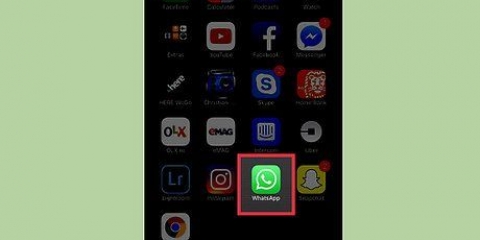 Sök efter meddelanden i whatsapp
