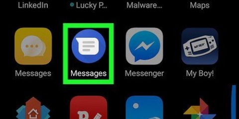Dölj meddelanden på android