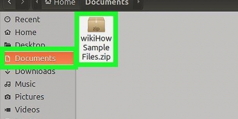 Extrahera filer i linux