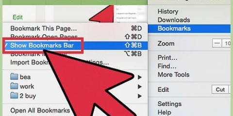Visa bokmärken i chrome