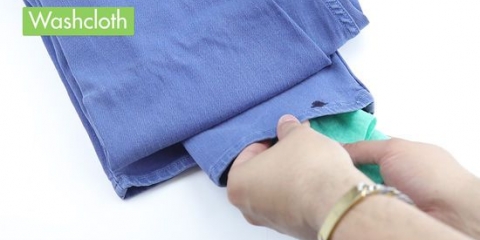 Ta bort blodfläckar från jeans