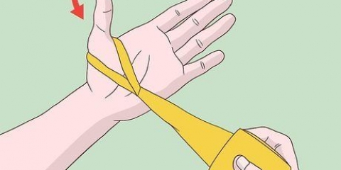 Sätta på boxningsbandage