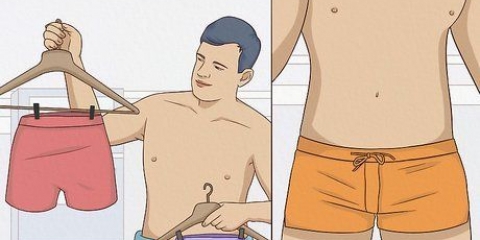Iklädd boxershorts