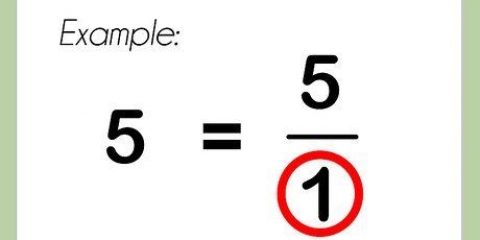 Multiplicera bråk med heltal