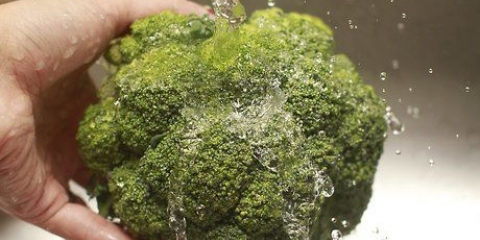 Förbered broccoli