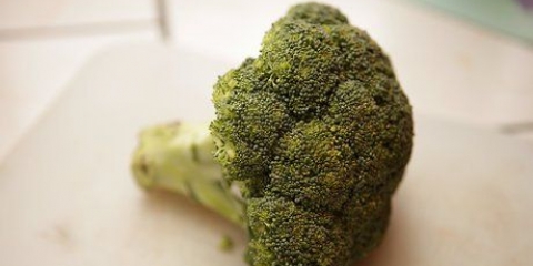 Frysning av broccoli