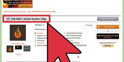 Installera resurspaket för minecraft