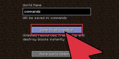 Använda kommandoblock i minecraft