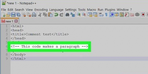 Lägg till kommentarer till html
