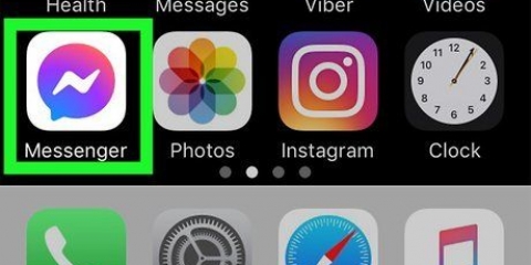 Ta bort kontakter från messenger på en iphone eller ipad