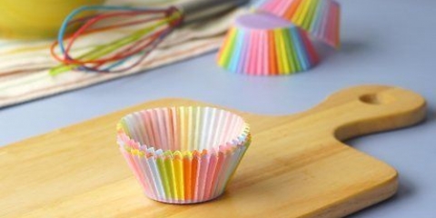 Baka cupcakes utan cupcakespanna