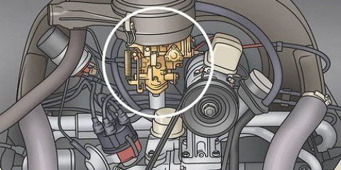 Justering av 34pict/3-förgasaren på en luftkyld volkswagen (vw) beetle