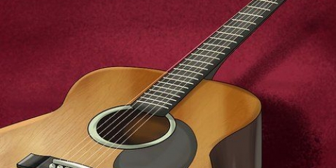 Minska effekten av en akustisk gitarr