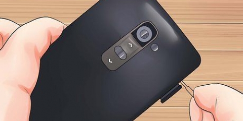 Ta bort batteriet från en lg g2