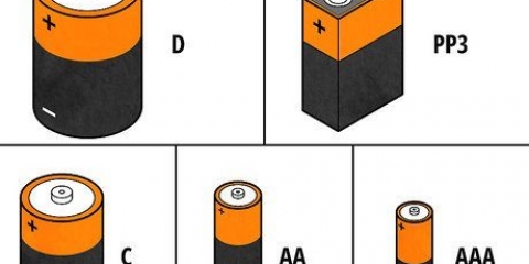 Byte av batterier i en brandvarnare