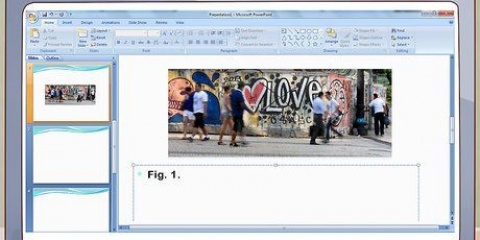 Ange källan till en bild i powerpoint