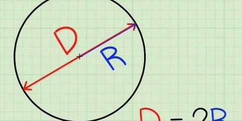 Beräkna diametern på en cirkel