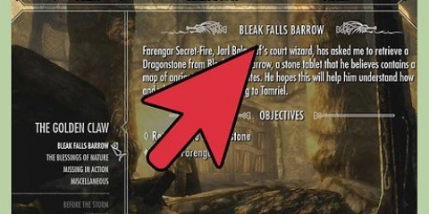 Skaffa och leverera dragonstone från bleak falls barrow i skyrim