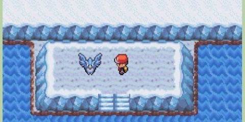 Fånga de tre legendariska fåglarna i pokemon firered och leafgreen