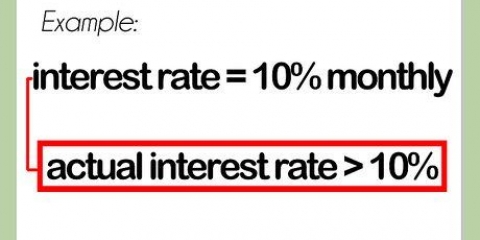 Beräkna den effektiva räntan