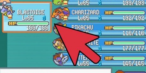 Besegra elite four i pokémon firered och leafgreen