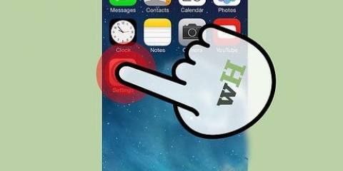 Ändra teckenstorleken på din iphone