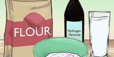 Vita huden med väteperoxid