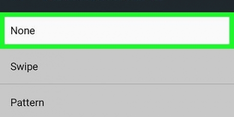 Ta bort nödsamtalsknappen på android