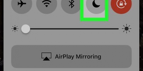Hur man stänger av körläget på en iphone eller android