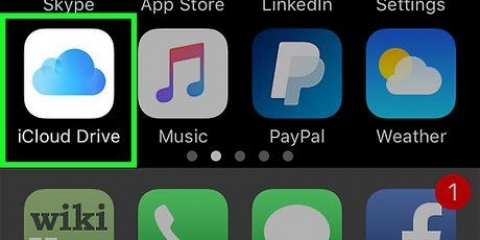 Spara och läs dokument på en iphone