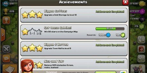 Skaffa ädelstenar i clash of clans