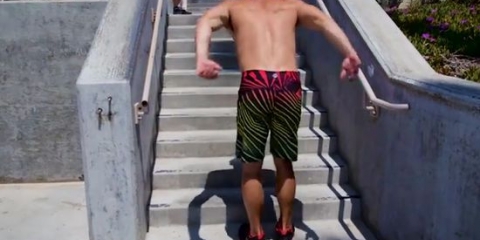 Gör en back flip